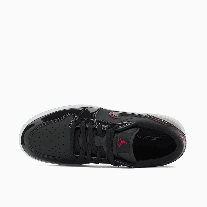 Jordan 1 Low Golf Bred Black Patent 6