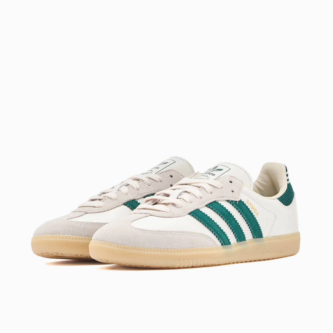 adidas Samba OG White Collegiate Green Gum 4