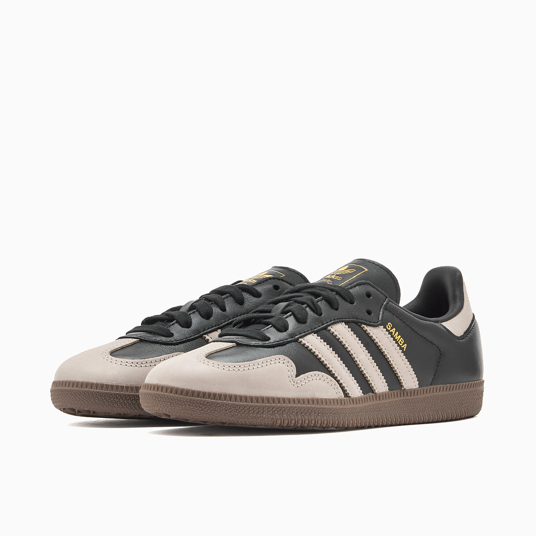 adidas Samba OG Black Wonder Beige (Women's) 3