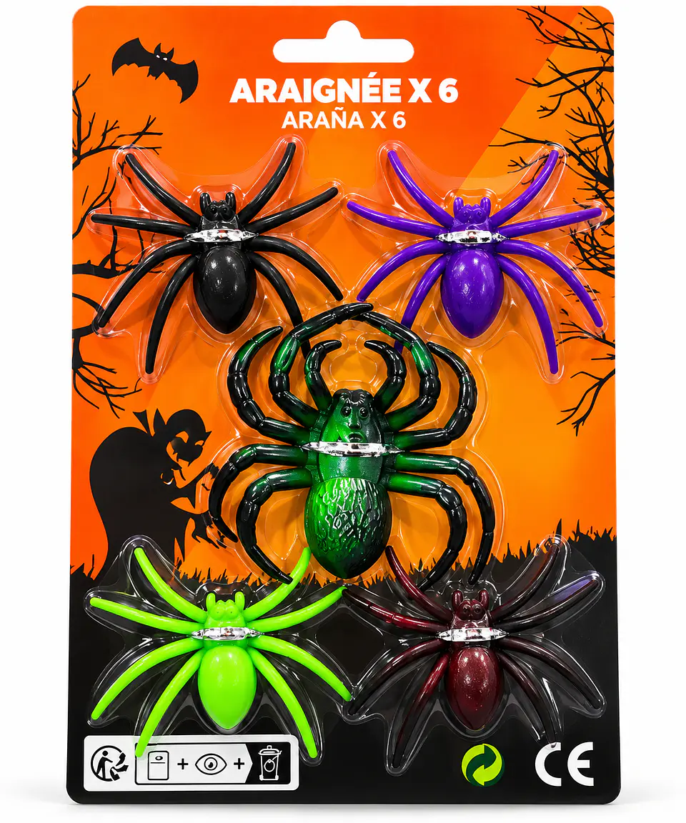 SET DE ARAÑAS 1