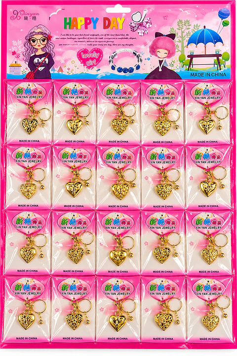 DISPLAY DE 20 UNIDEDES  COLLAR Y ANILLO