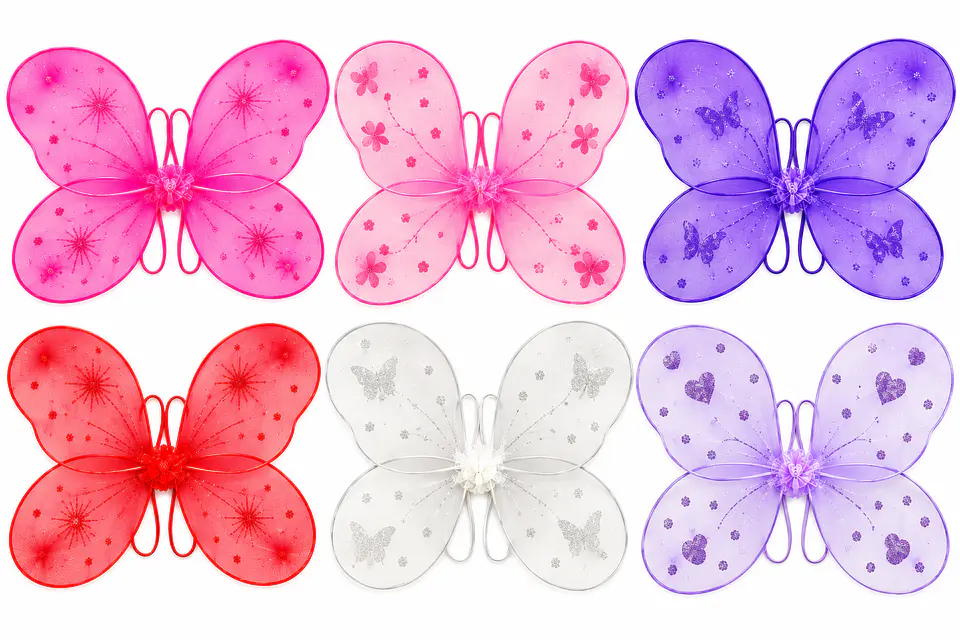 ALAS DE HADA NIÑA MARIPOSA 1
