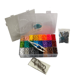 PACK 24 COLORES ARTKAL (5.600 BEADS 5MM)