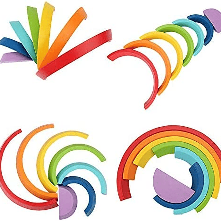 Arcoiris Montessori, 7pcs 2