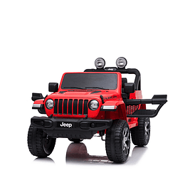 Jeep Rubicon Rojo Bateria