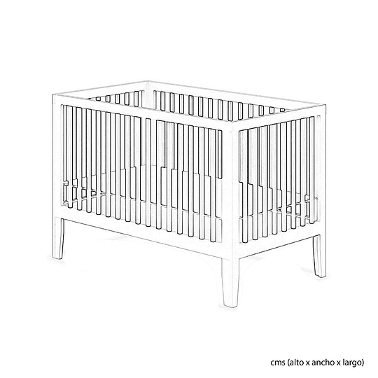 Cuna Sognare Practic Blanca/Miel