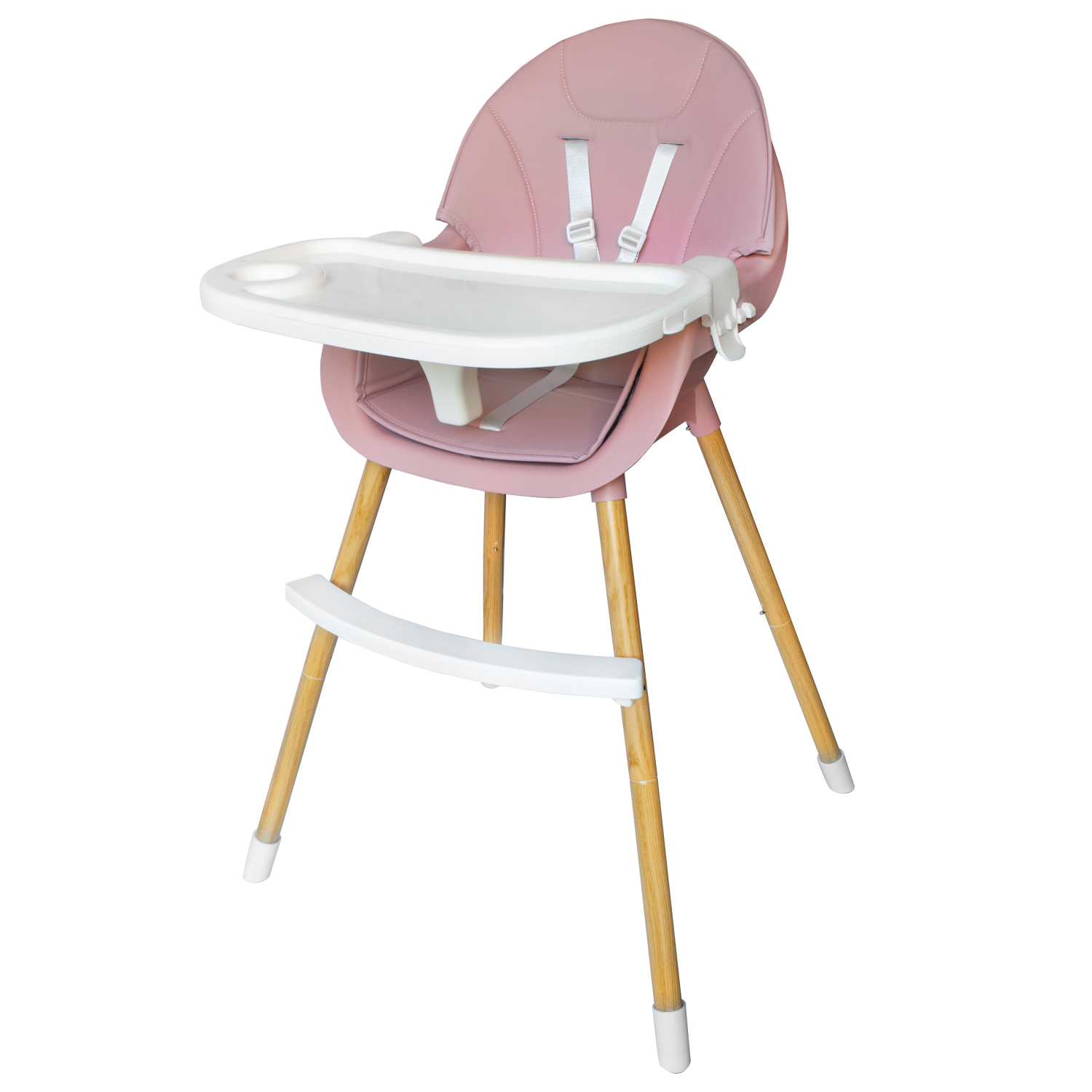 Silla De Comer Bebesit Steps Rosada