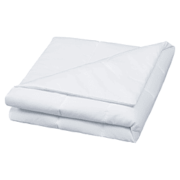 Cobertor Liso 145 X 100 Cm Blanco 