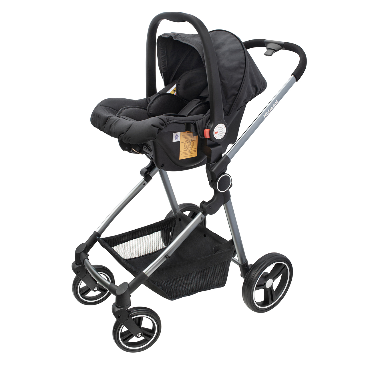 Coche Compact Travel System Negro