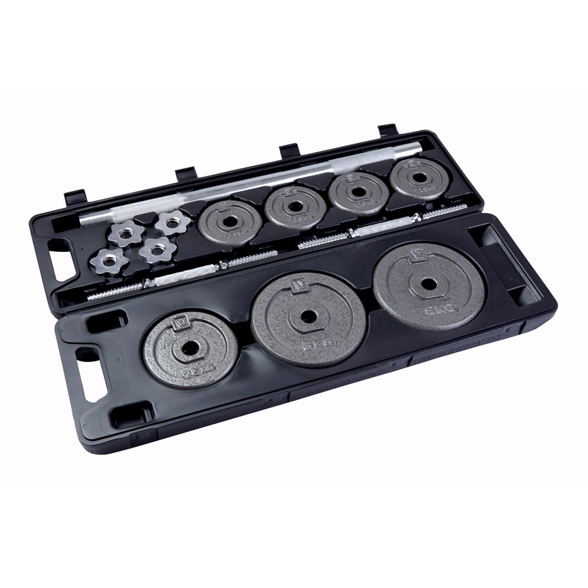 30 Kg Mancuernas Maleta Kit Mancuernas Maletin Pesas 30 Kg Fitness