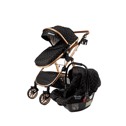 Coche Travel Elegance 3 en 1 Negro 