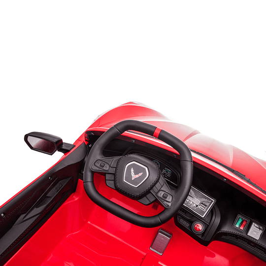 Corvette con licencia 12V Rojo