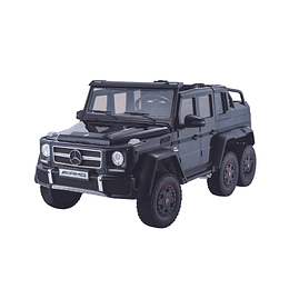 Mercedes G63 6X6 6 Motores con Licencia 12V Negro