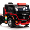Camión Mercedes Axor a batería 12V Rojo