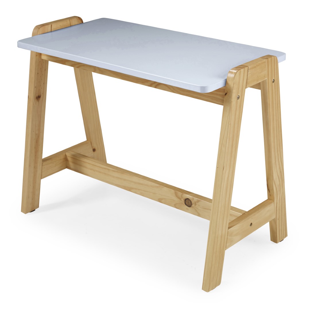 Escritorio Infantil Madera Kisla Celeste