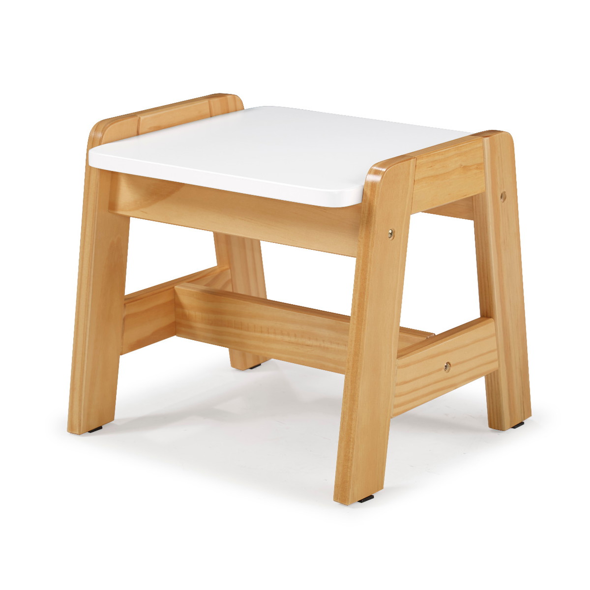 Piso Infantil Madera Kisla Blanco