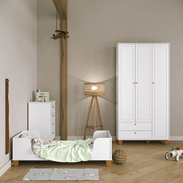 Cuna Madera New Zupi Blanca