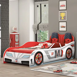 Cama Infantil Fast Car Blanca