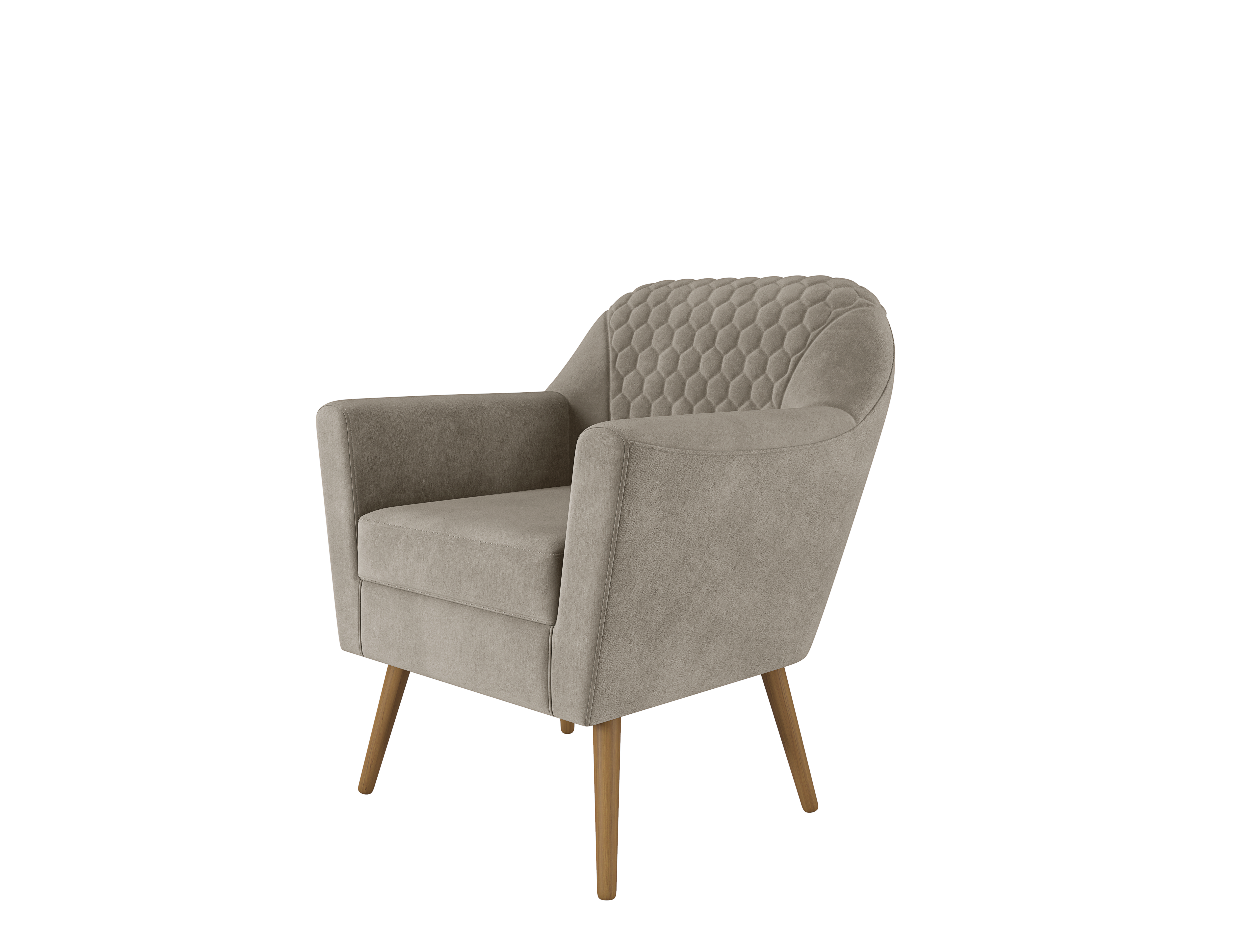 Poltrona Katerine Gris