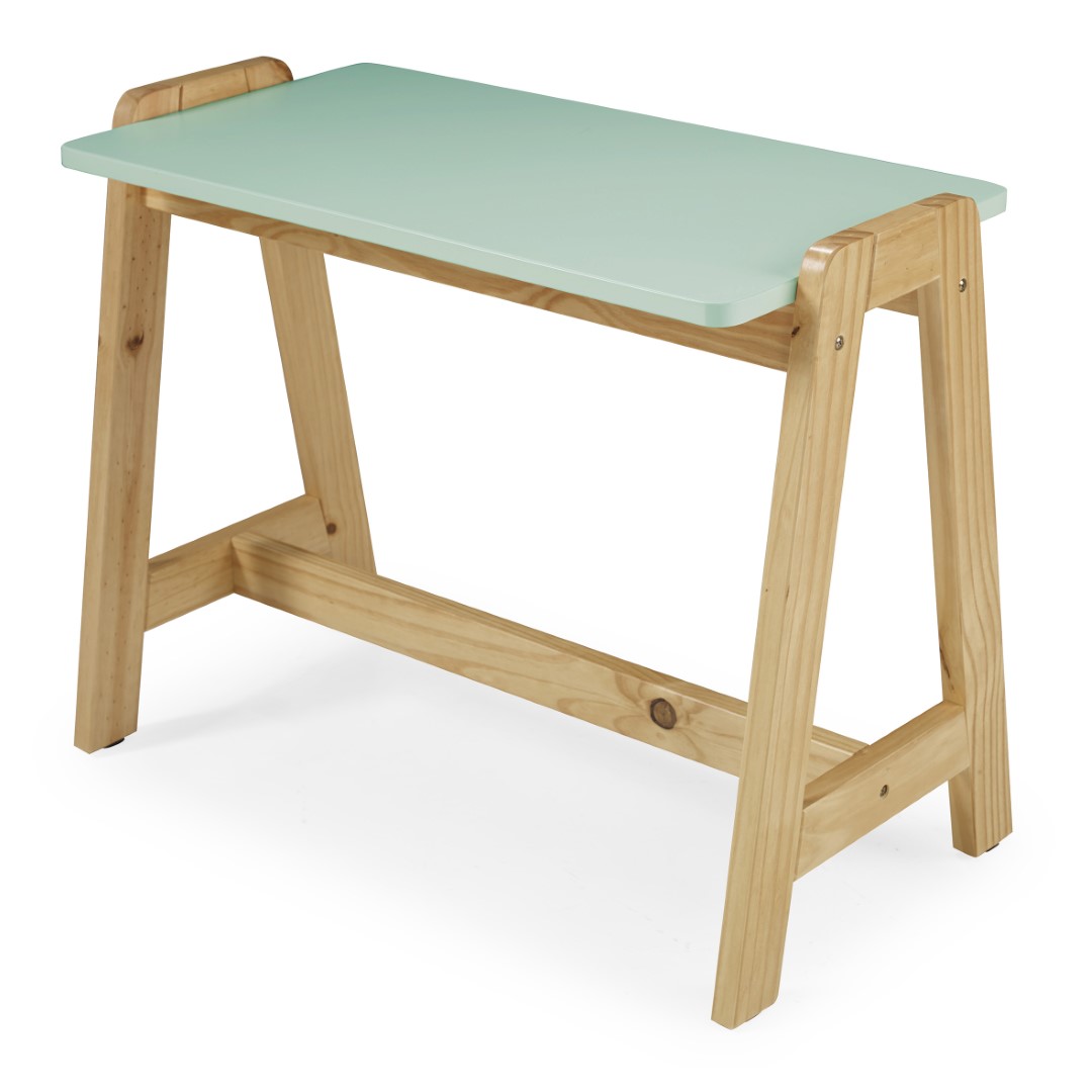 Escritorio Infantil Madera Kisla Verde