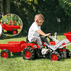 Tractor A Pedales Maxi Ranch Rojo