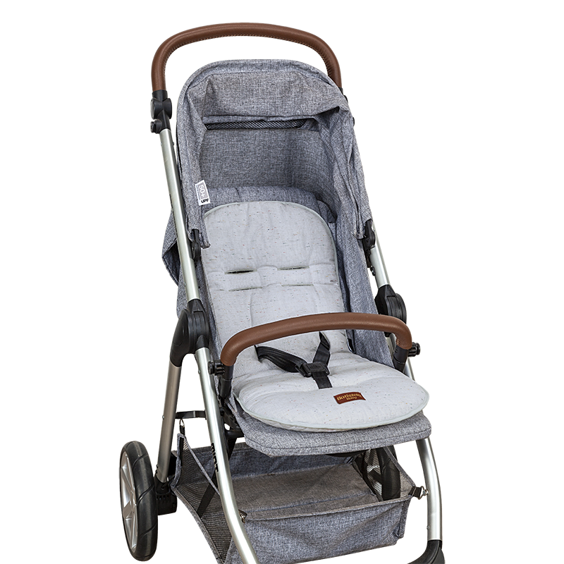 Cojin Cubre Coche Gris Kidscool