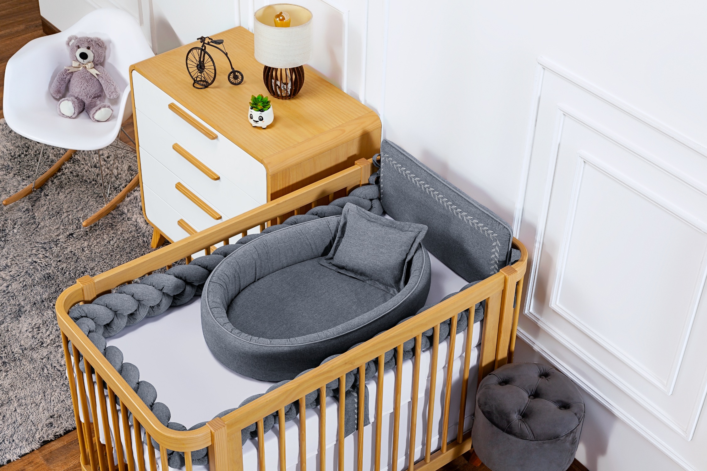 Moisés Nido Jeans Con Cojin Kidscool
