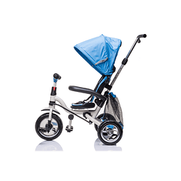 Triciclo Evolutivo Canopy Plegable Azul