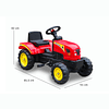 Tractor Rojo Kidscool