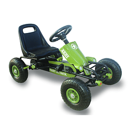 Go Kart Racing Army Xl Verde Kidscool
