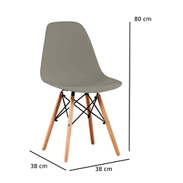 Silla Eames Junior Gris Kidscool