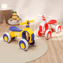 Correpasillo Mini Bike Amarillo Kidscool