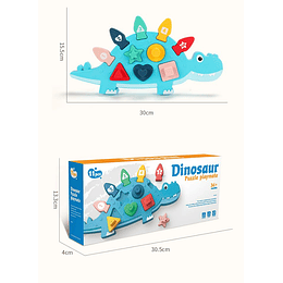 Puzzle Dinosaurio Didactico Kidscool