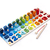 Puzle Didactico Multicolor Montessori