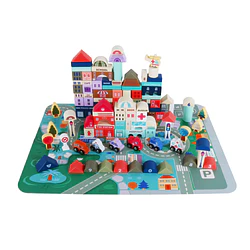 Juego Didactico City 115 Pcs