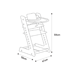 Silla De Comer Milano Rosada