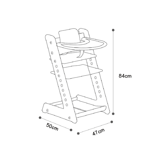 Silla De Comer Milano Rosada