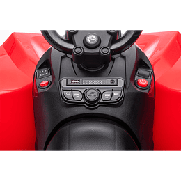 Moto Rojo Atv Can Am Renegade 12V 