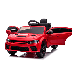 Auto a Batería Dodge Charger Srt Rojo 12V 