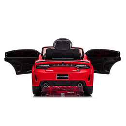 Auto a Batería Dodge Charger Srt Rojo 12V 