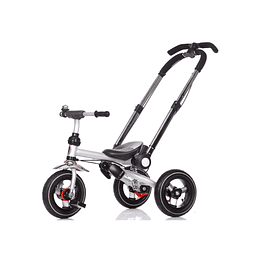 Triciclo Coche Deluxe Gris