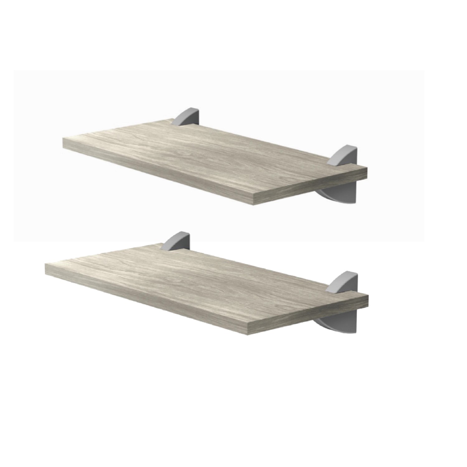 Repisas Concept40 Gris Packx2