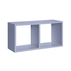 Repisa Serenity Doble Azul 