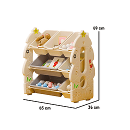 ESTANTE BLANCO SUNNY 7 CAJAS 