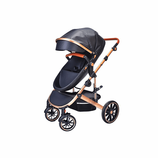 COCHE CUNA EGG 3 EN 1 KIDSCOOL NEGRO