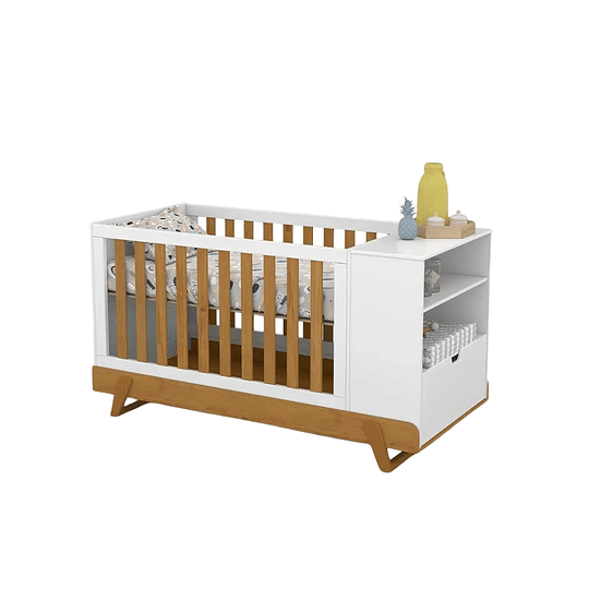 Cuna Maxx Multietapas Blanca Eco Wood