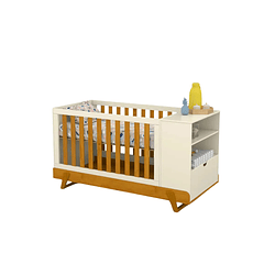 Cuna Maxx Miel Beige Eco Wood Multifunción 