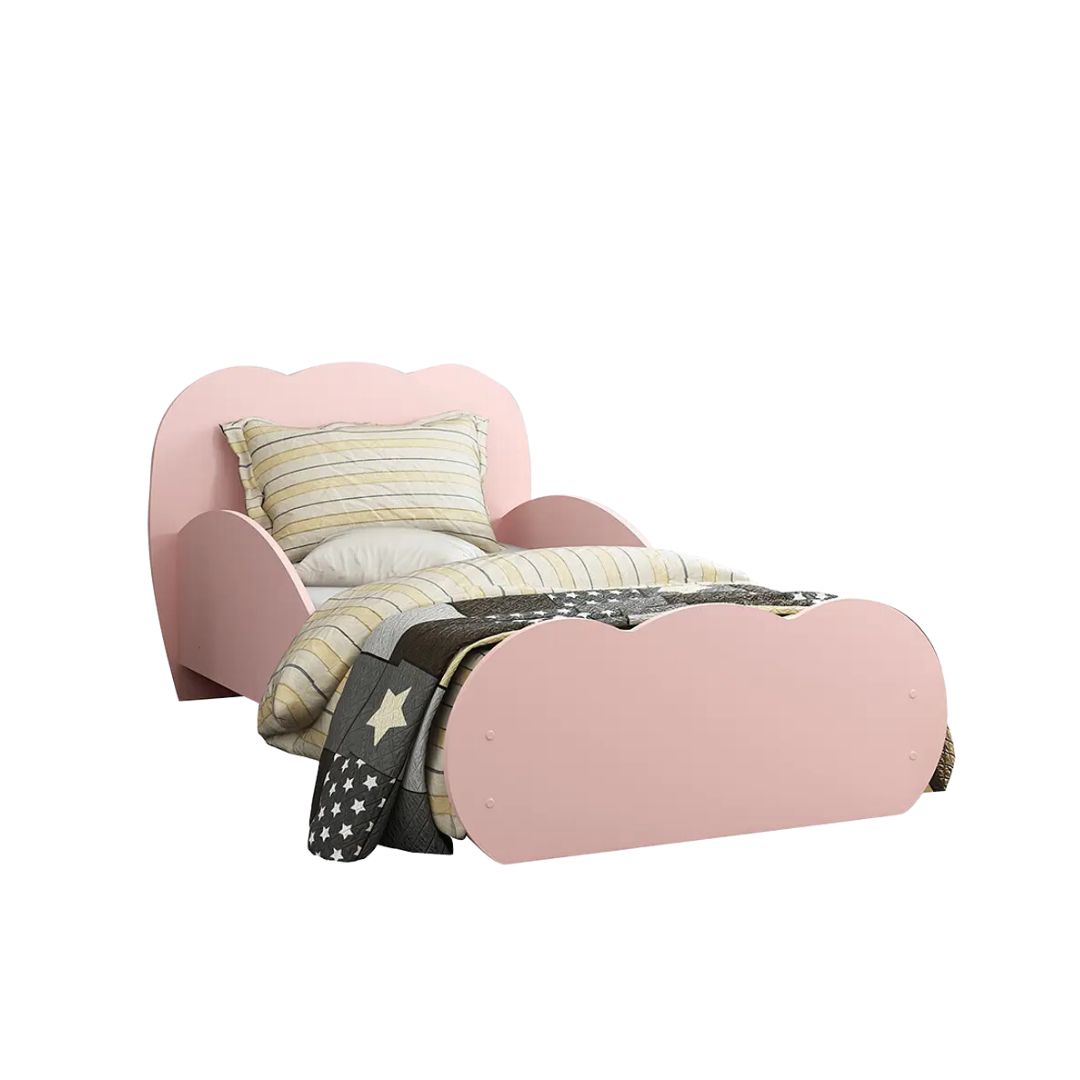 Mini Cama Transición Nube Rosado