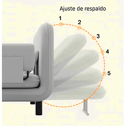 Sofa Mini Cama Infantil Gris