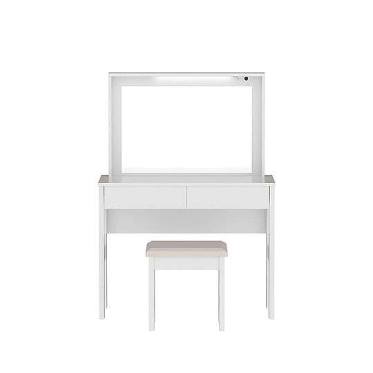 Tocador Con Espejo Be Blanco - Preventa 20 de Marzo